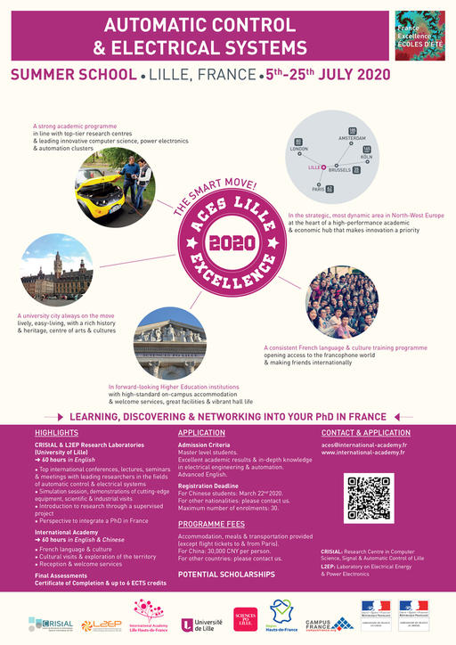 #The International Academy Lille Hauts-de- -France#SummerSchool#July- August#Lille