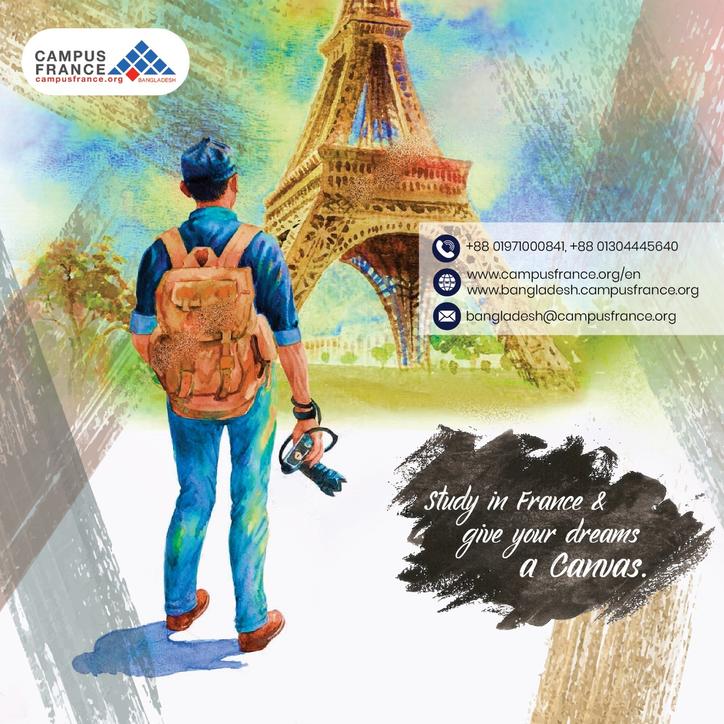 Study in France and give your dreams a canvas